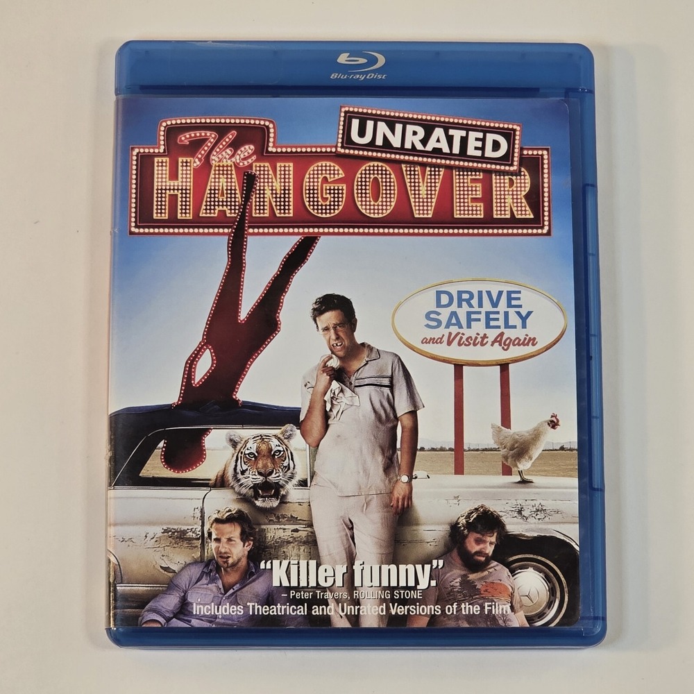 The Hangover (Unrated) (Blu-ray, 2009)